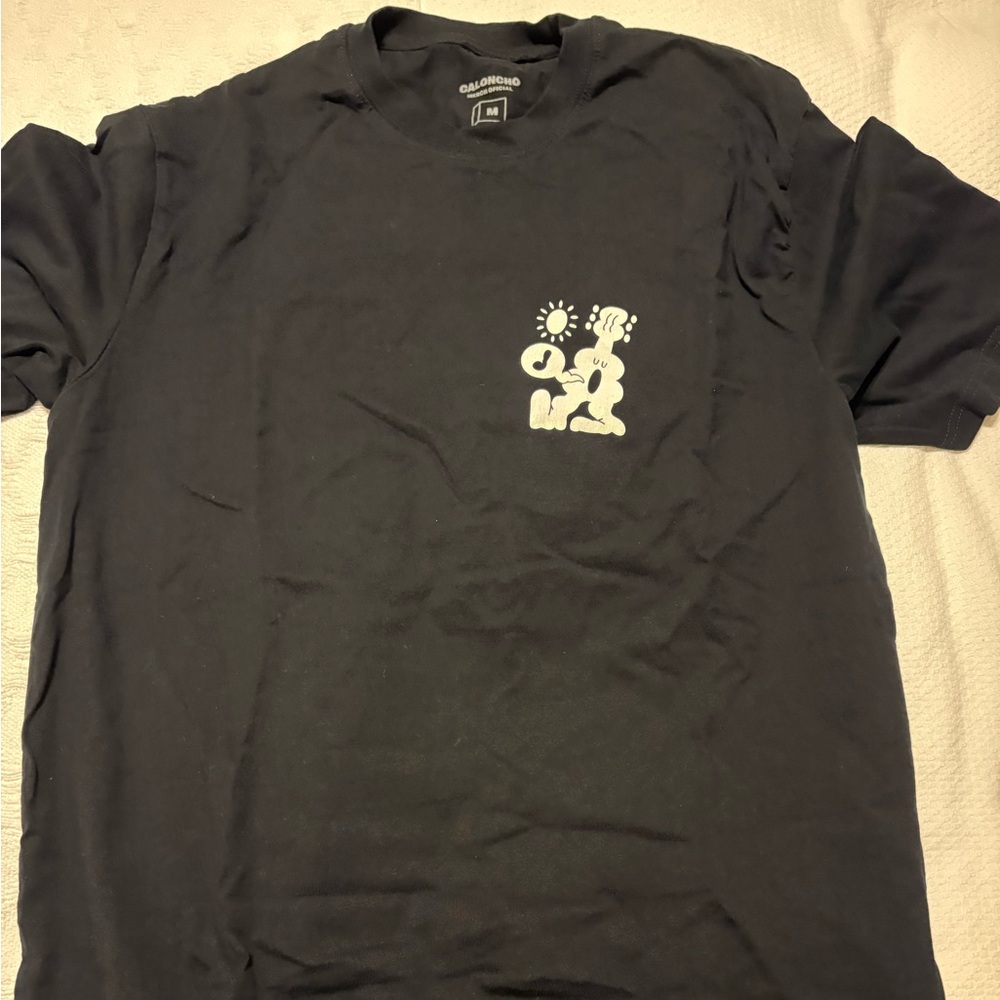 Caloncho official band merch Black Men's Shirt (new)